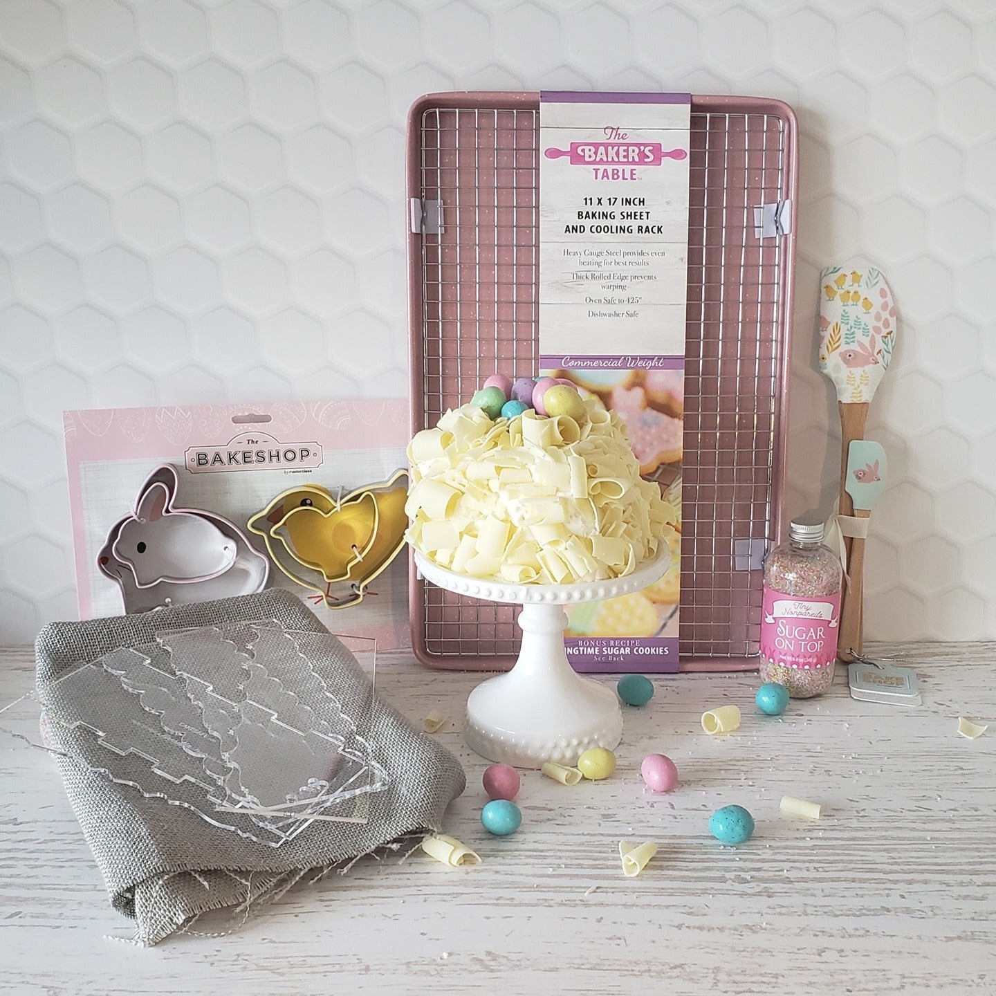 White Wood Photography Backdrop
