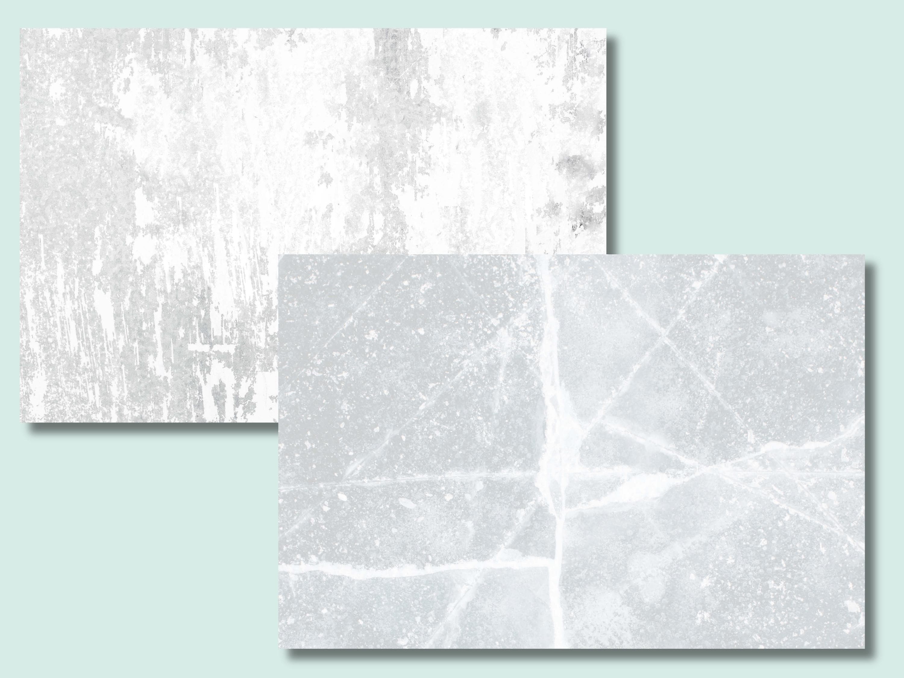 Let it Snow Ice Double Sided Photography Backdrops for Food, Product, and Flat Lay Photography. Come to the Flip Side with this GREAT DEAL!