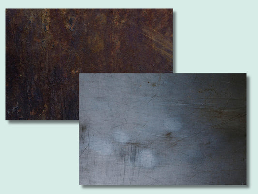 Heavy Metal Double Sided Photography Backdrops for Food, Product, and Flat Lay Photography. Come to the Flip Side with this GREAT DEAL!