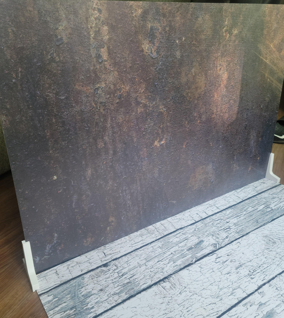 Worn Wood Floor Photography Backdrop