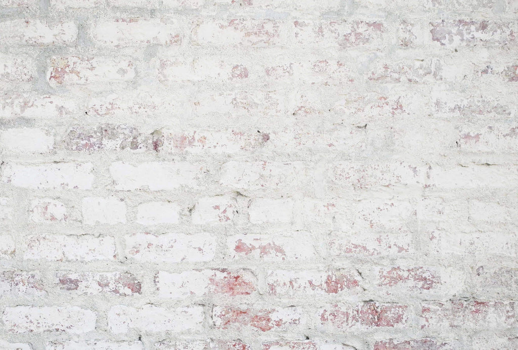 Worn White Brick Photography Backdrop