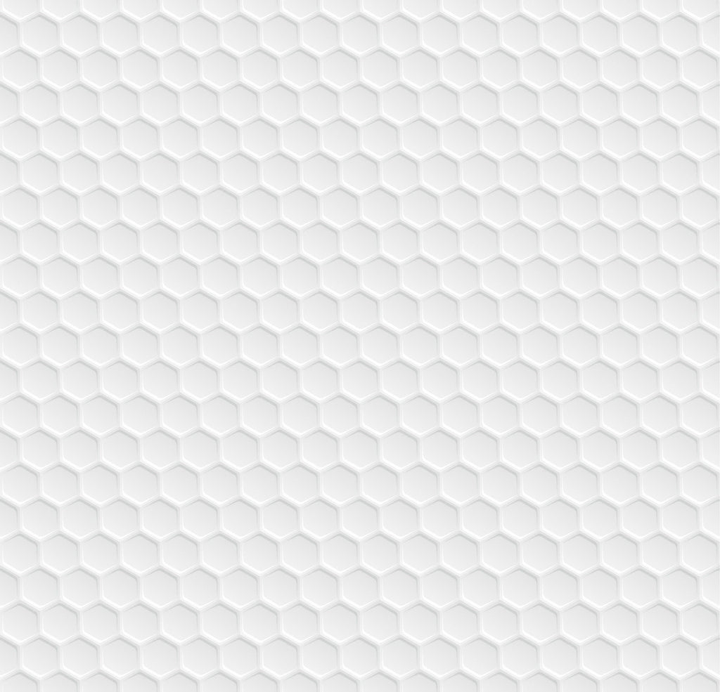 White Hexagon Tile Photography Backdrop