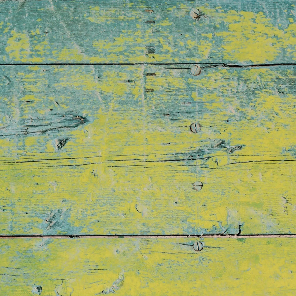 Blue Green Distressed Painted Wood Photography Backdrop