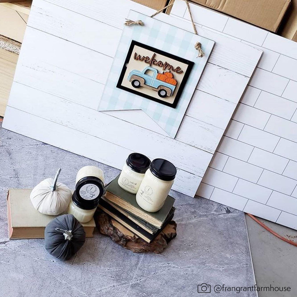 Worn Wood Floor Photography Backdrop