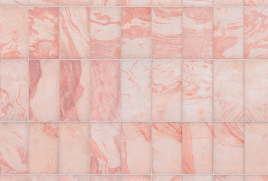 Peachy Marble Tiles Photography Backdrop | The Classic Collection