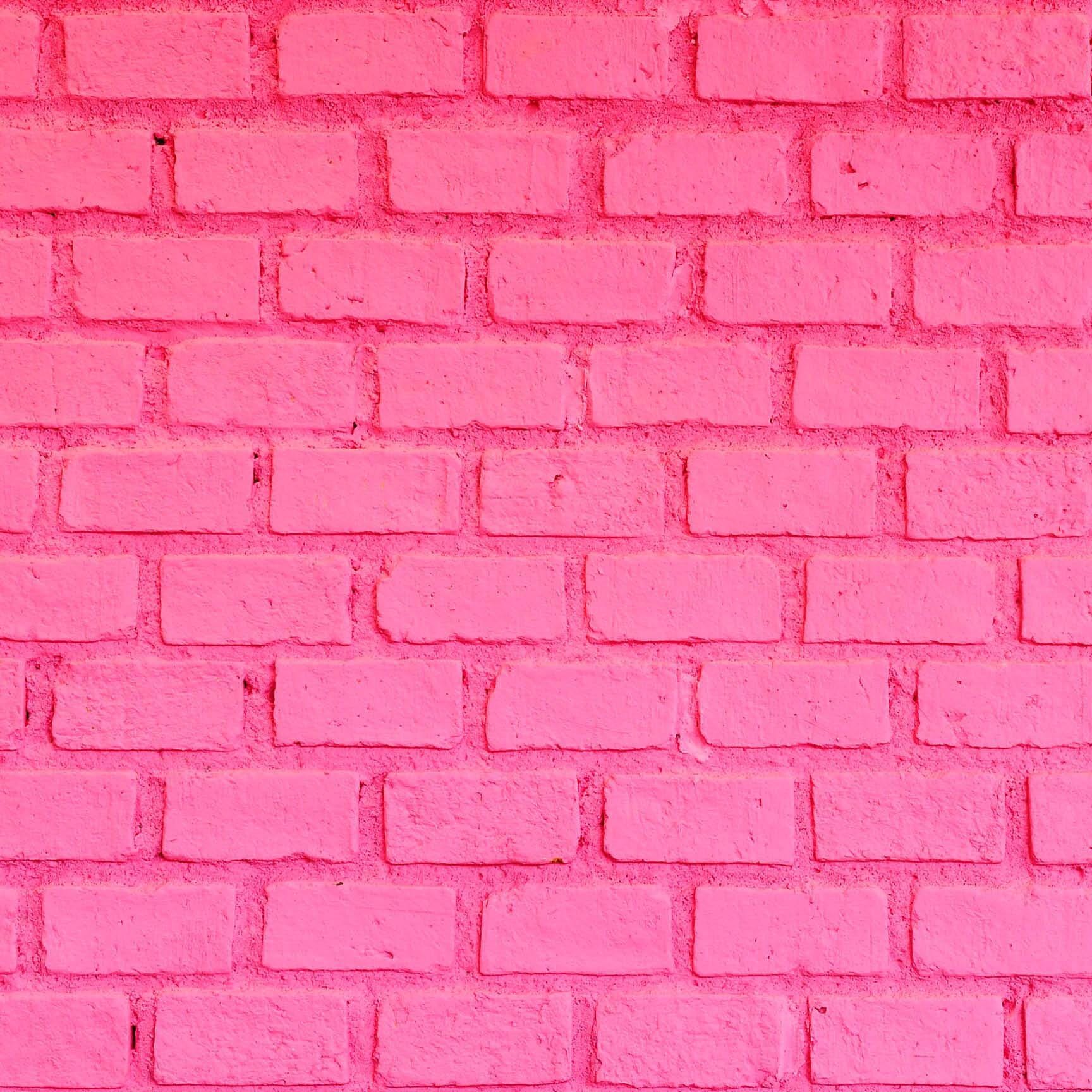 Hot Pink Brick Photography Backdrop