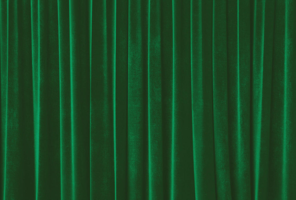 Green Velvet Curtain Photography Backdrop