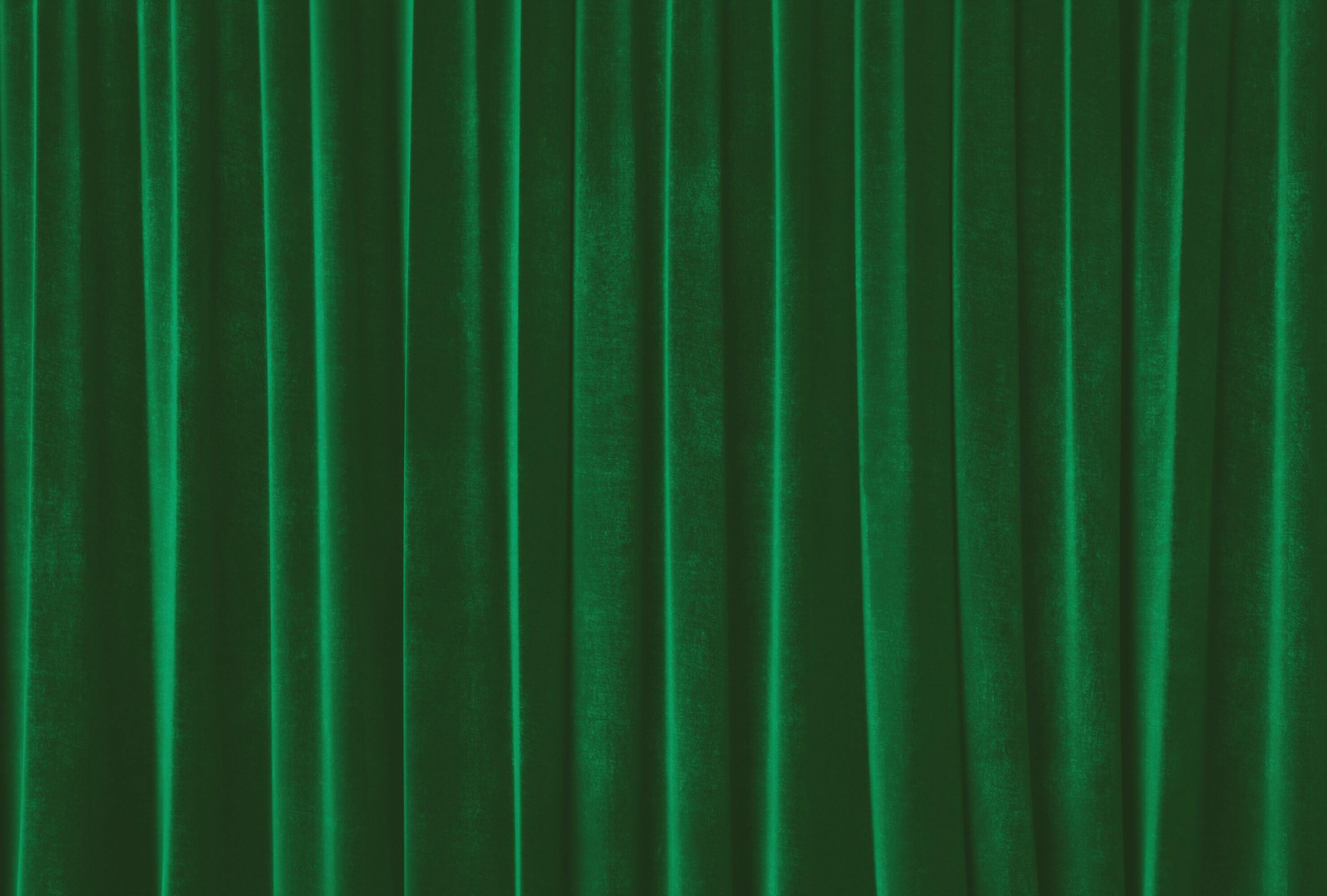 Green Velvet Curtain Photography Backdrop
