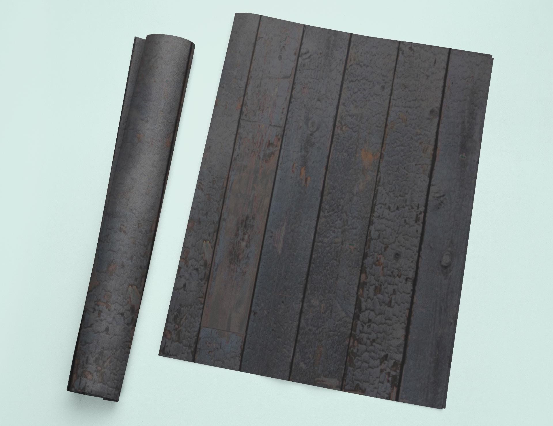 a piece of wood that is laying on the ground