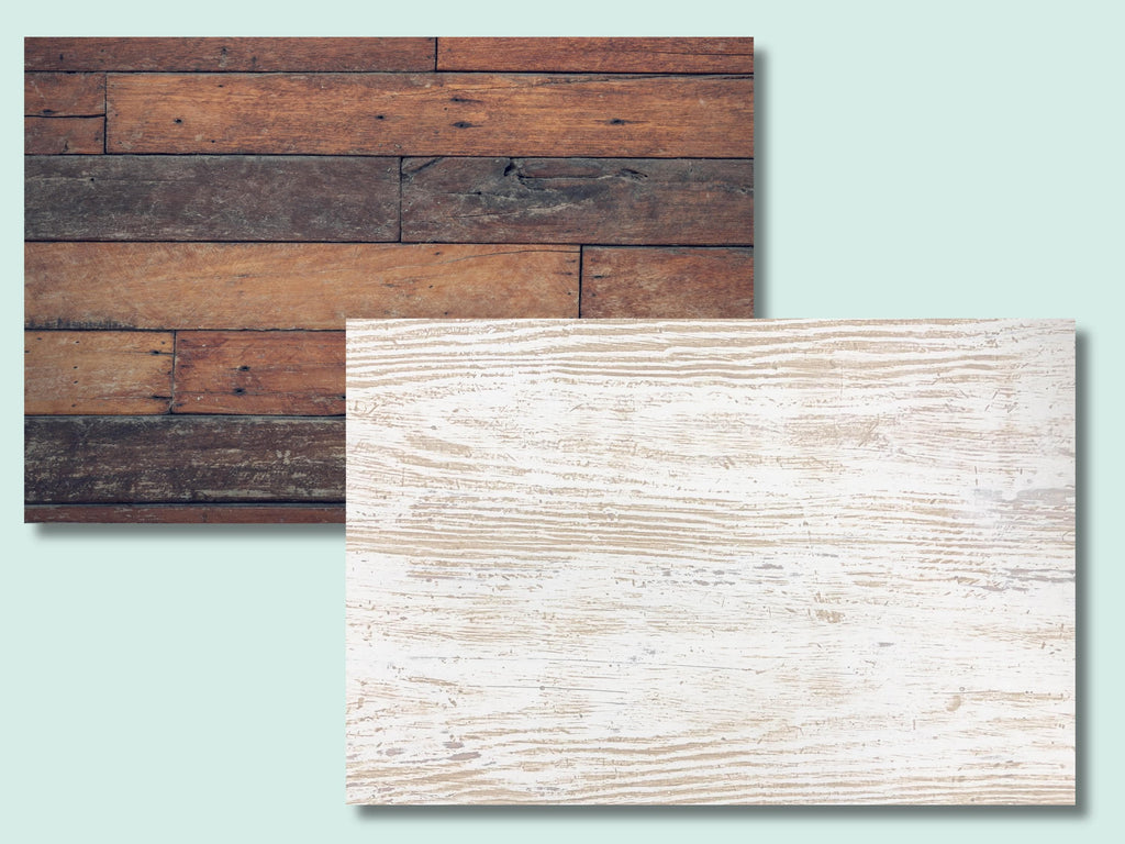 Rustic Wood Double Sided Photography Backdrops for Food, Product, and Flatlay Photography. Come to the Flip Side with this GREAT DEAL!
