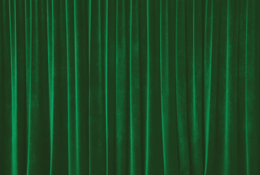 Green Velvet Curtain Rigid Photography Backdrop | Flat Lay Photo Surface | Product Photography | Food Photography | Photo Styling Mat