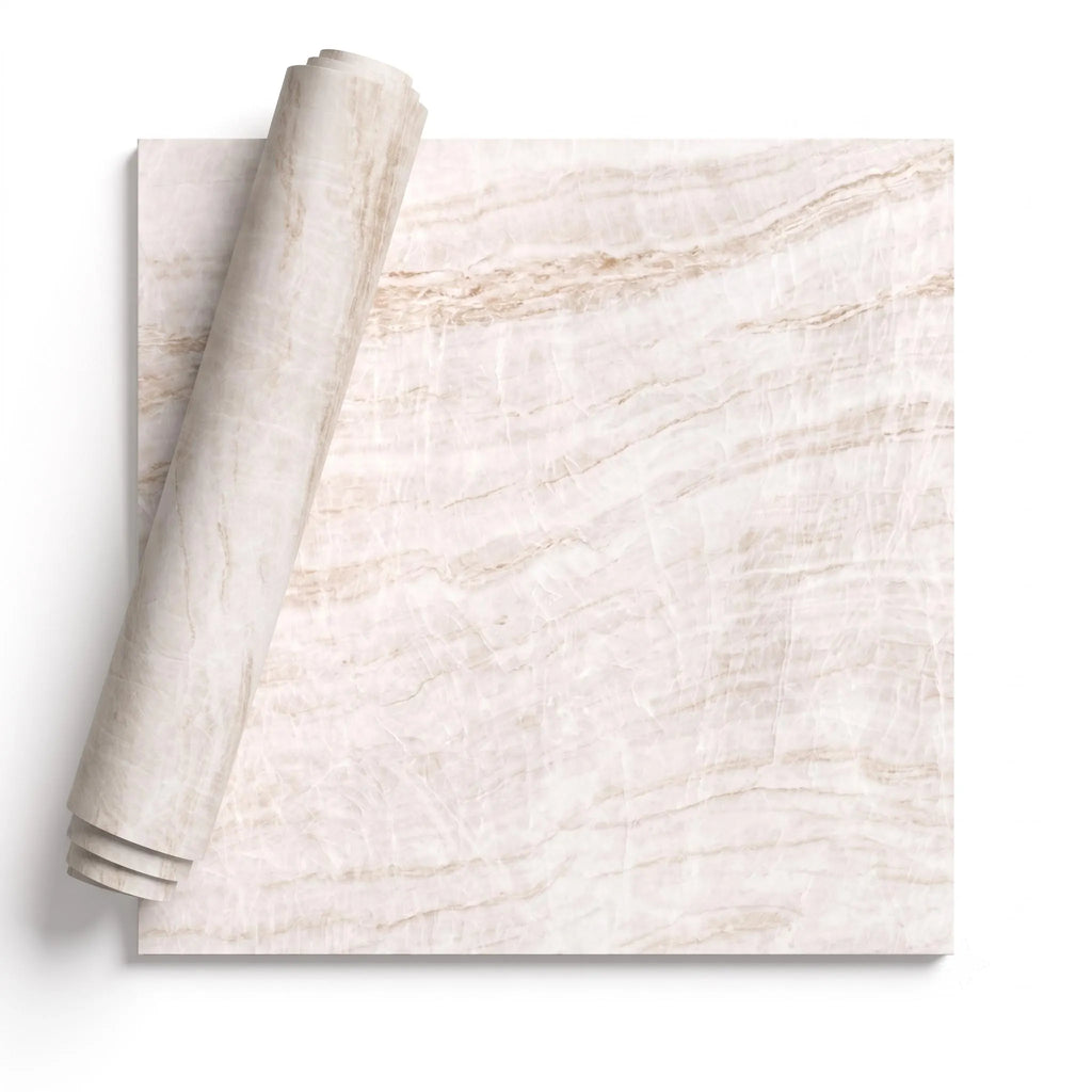 Taj Majal Quartzite Photography Backdrop: Food & Product Styling Mat