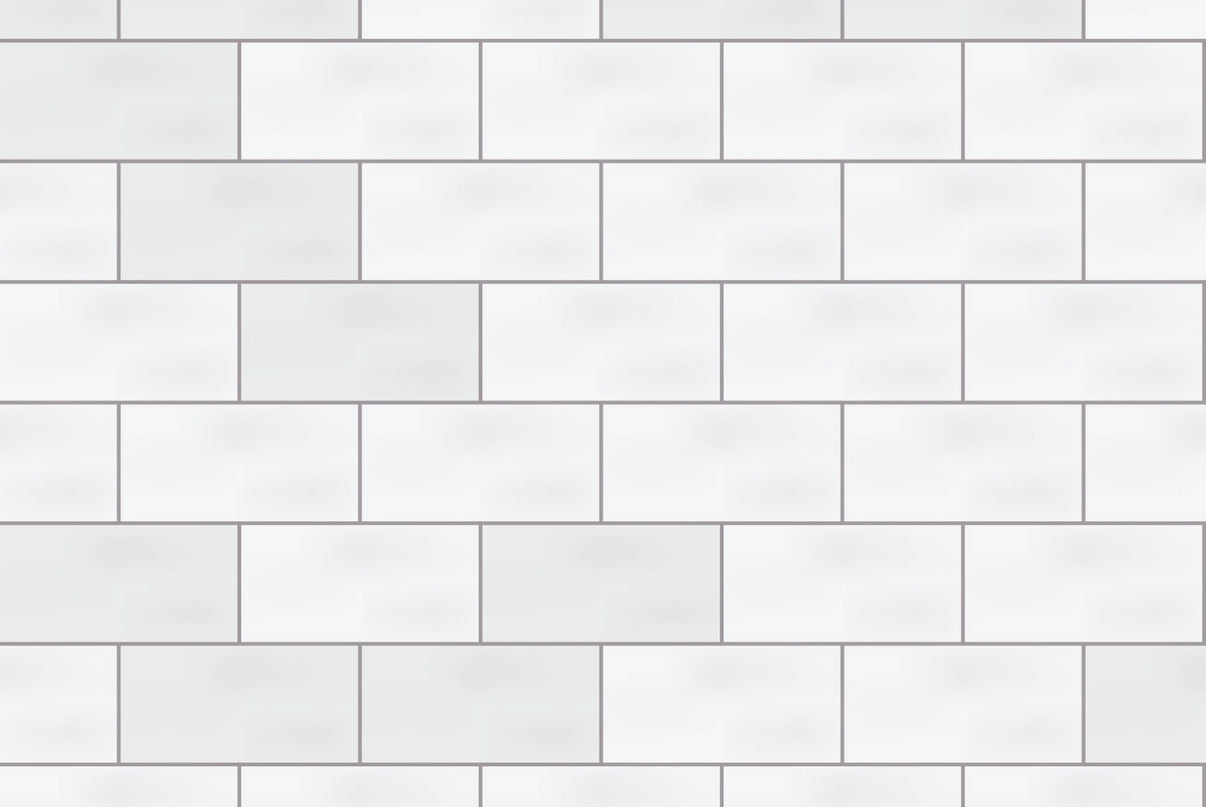 White Subway Tile Photography Backdrop | The Classic Collection – Bubb ...